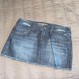 NWOT Express Jean skirt